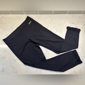 Matilda Jane Cropped Ruffle Leggings GUC